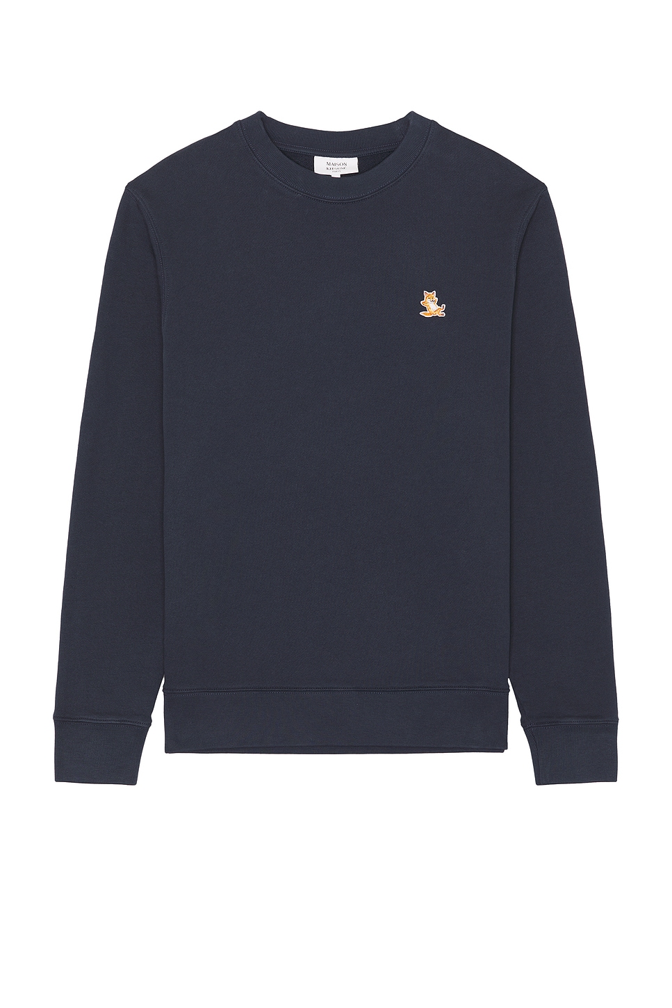 

Толстовка Chillax patch regular Maison Kitsune, beat blue