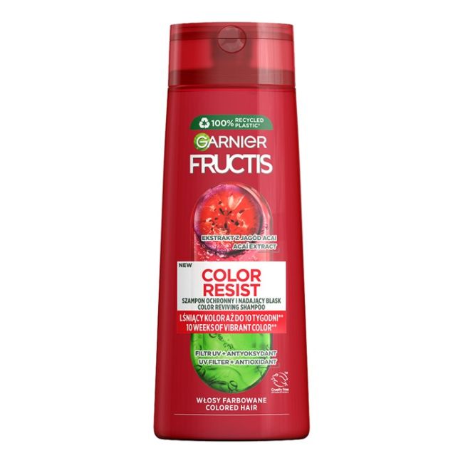 

Шампунь для волос с защитой от окрашивания Garnier Fructis, 250 мл