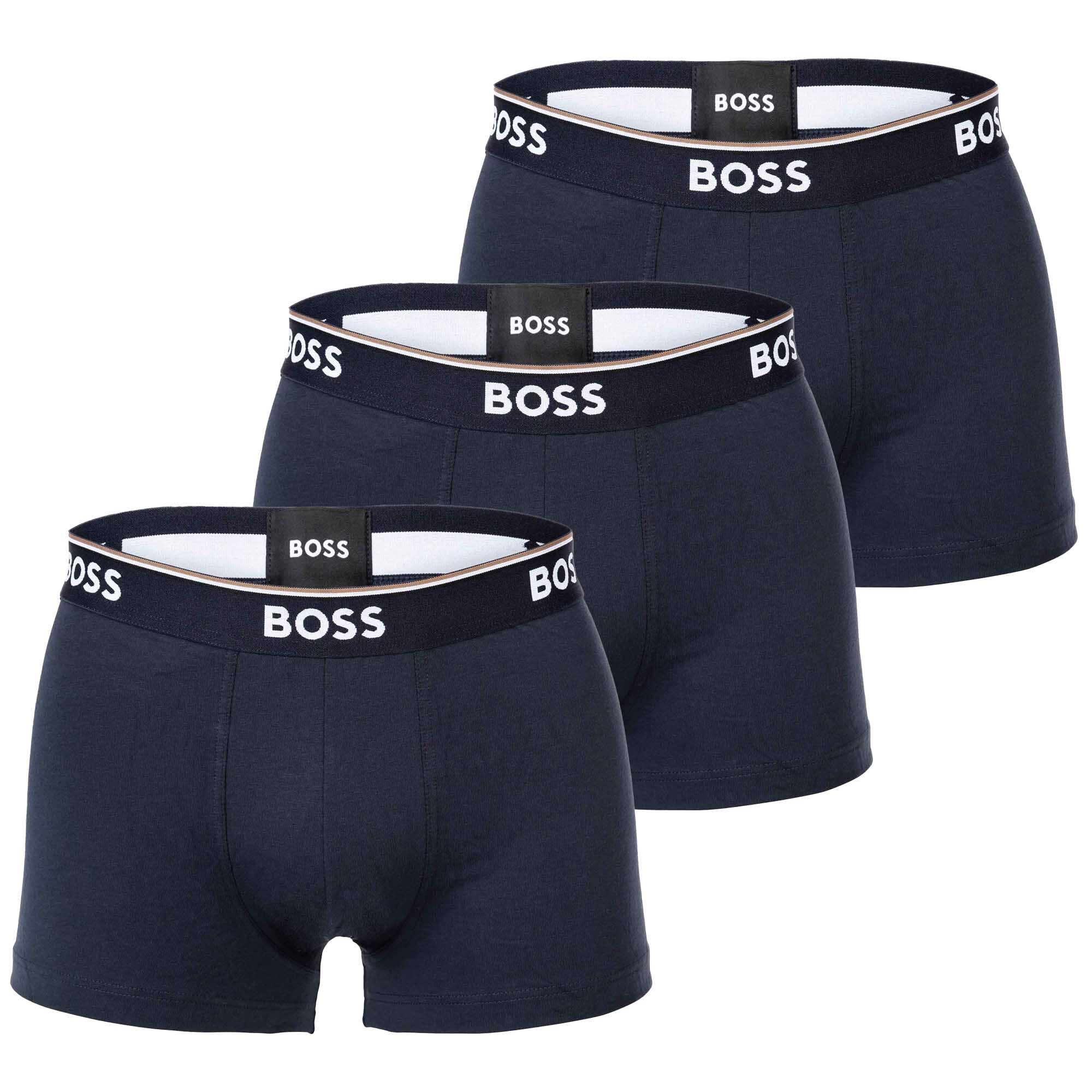 

Боксеры BOSS Boxershort 3 шт, темно-синий