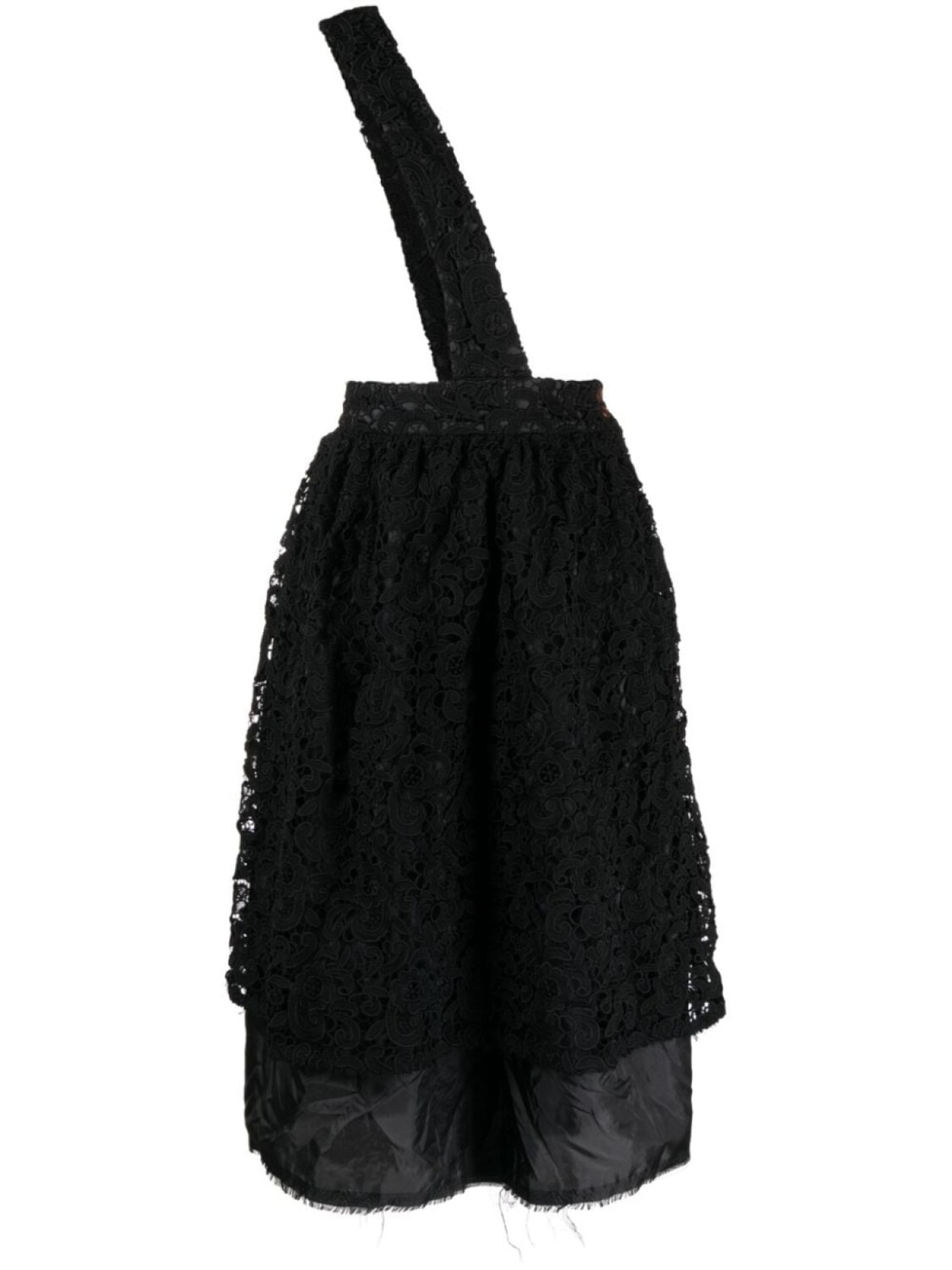 

Comme Des Garçons Comme Des Garçons кружевная юбка с завышенной талией, черный