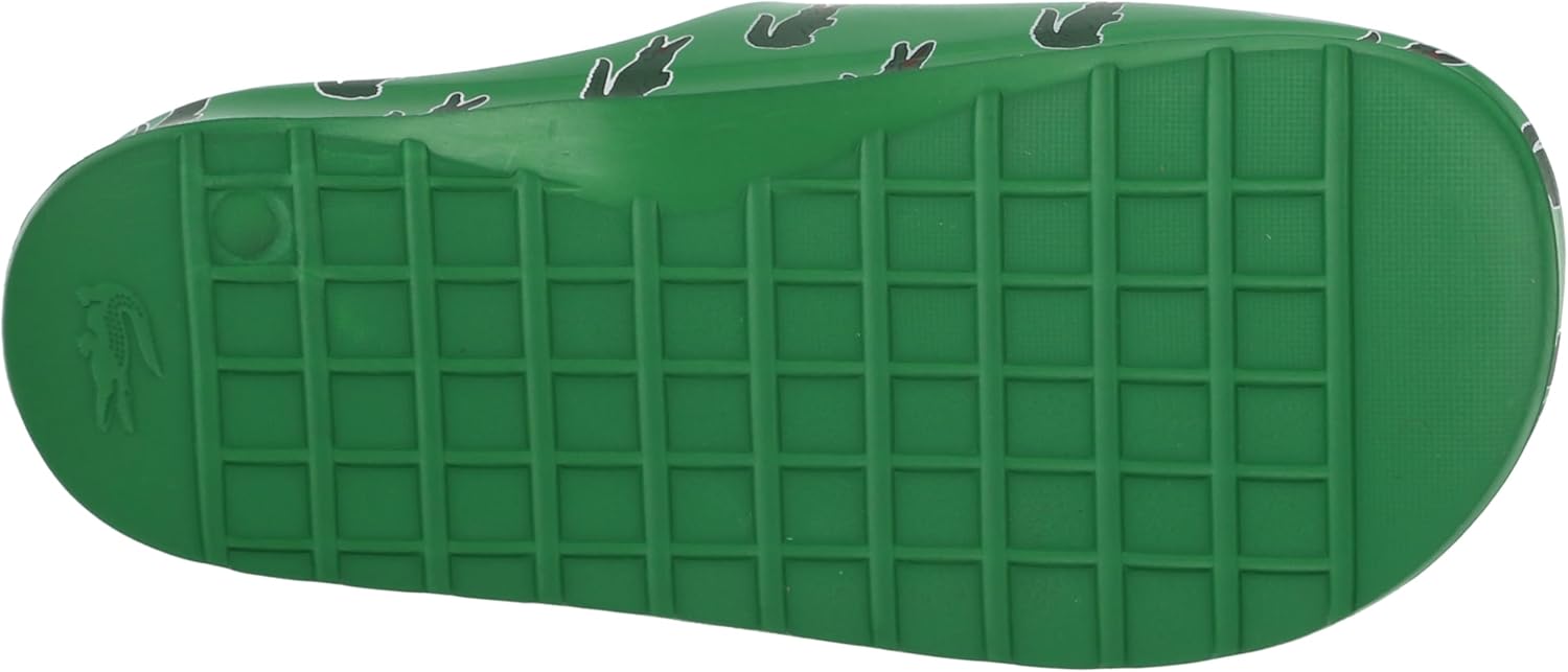 Мужские кроссовки Lacoste Serve Slide 2.0, синий/зеленый — фото 4