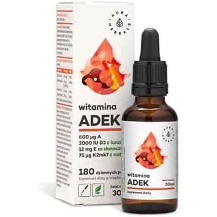 

Витаминная добавка Adek 30 мл - 180 порций, Aura Herbals