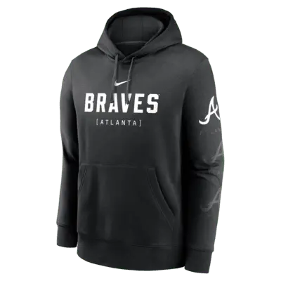 

Худи Nike Atlanta Braves Fashion Club, черный