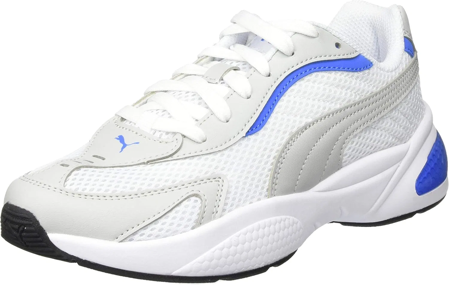 Кроссовки Puma Ascend Lite унисекс для взрослых, White Puma White High Rise Palace Blue Puma Black 05