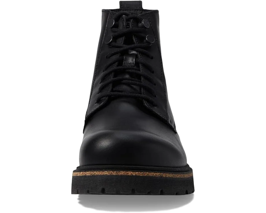 Ботинки Birkenstock Highwood Mid Lace-Up Deep Blue - Leather, Black — фото 2