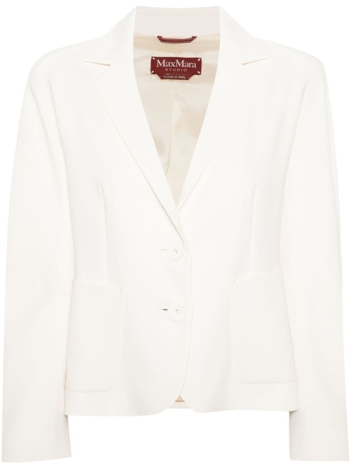 

Однобортный блейзер Ginseng Max Mara, белый