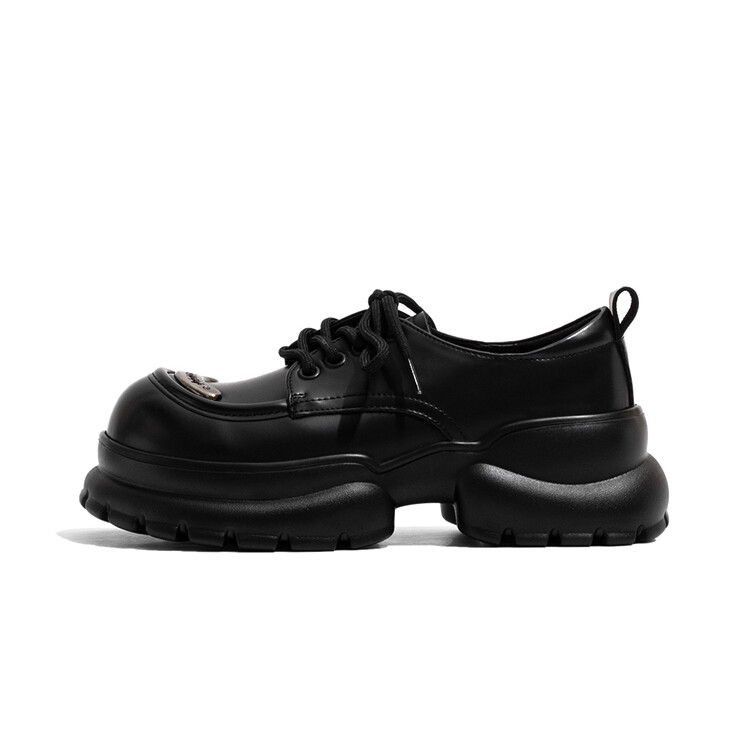 

Туфли женские повседневные Women's Casual Shoes Women's Black Old Meow