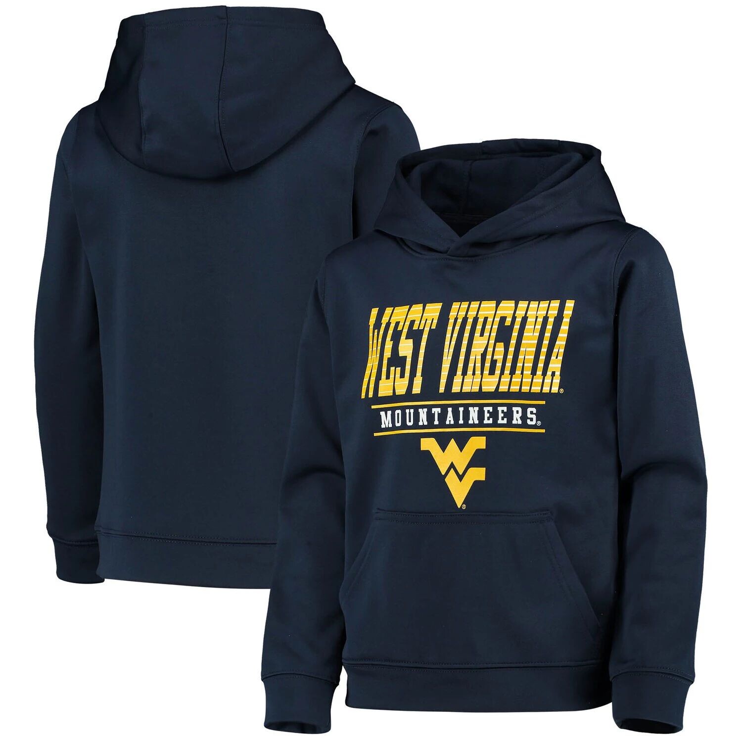 

Толстовка с капюшоном Youth Navy West Virginia Mountaineers Fast Pullover Outerstuff