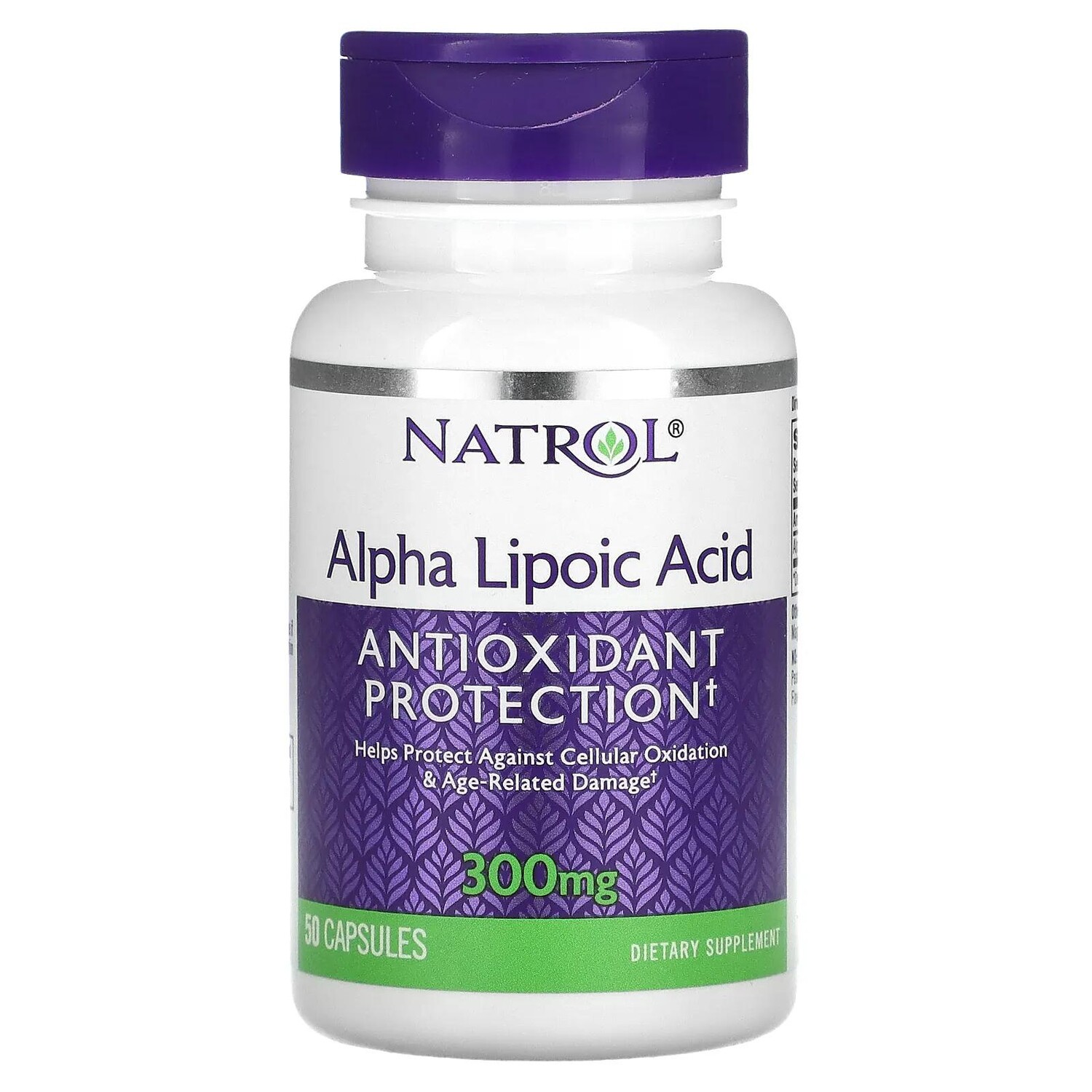 

Natrol Альфа-липоевая кислота 300 мг 50 капсул