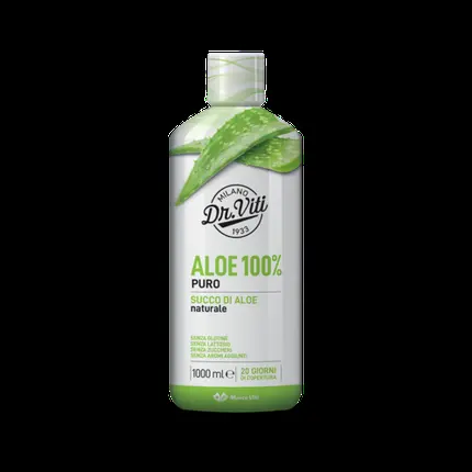 Алоэ 100% Pure Доктор Вити 1000мл Marco Viti Farmaceutici Spa — фото 3