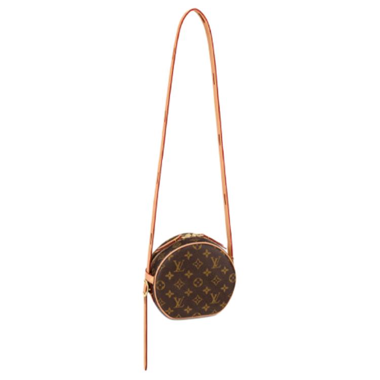 

LOUIS VUITTON Кожаная сумка через плечо женская маленькая коричневая