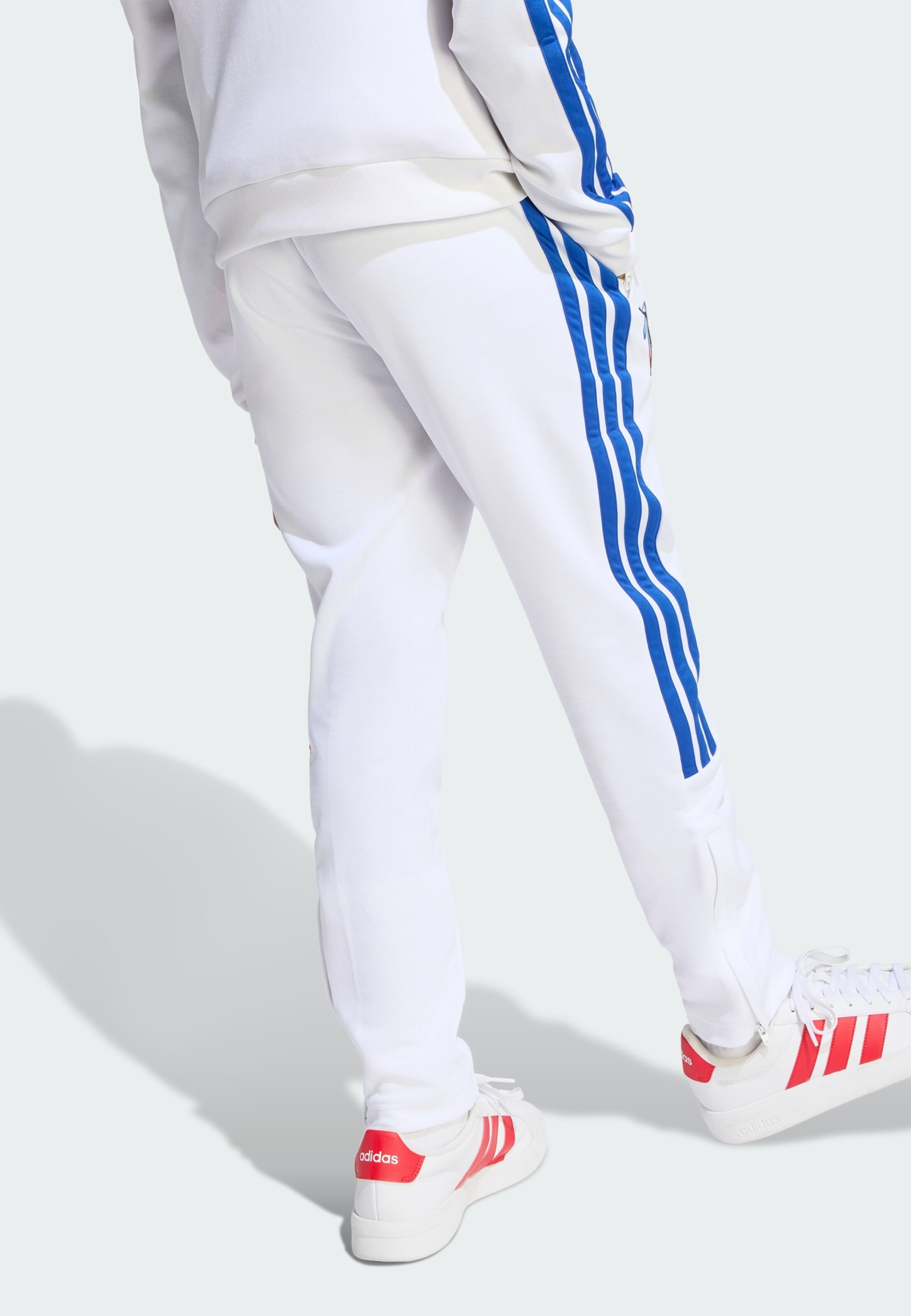 Adidas Performance Регулярные тренировочные штаны 'Jude Bellingham' в белом цвете — фото 3