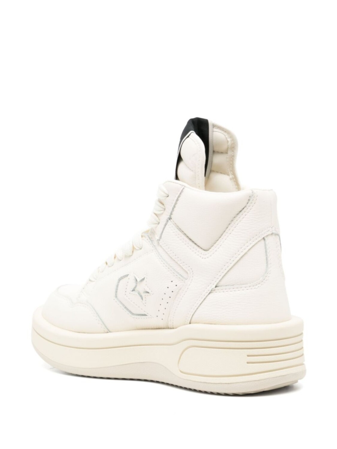 Rick Owens DRKSHDW кроссовки Turbowpn из коллаборации с Converse, белый — фото 3