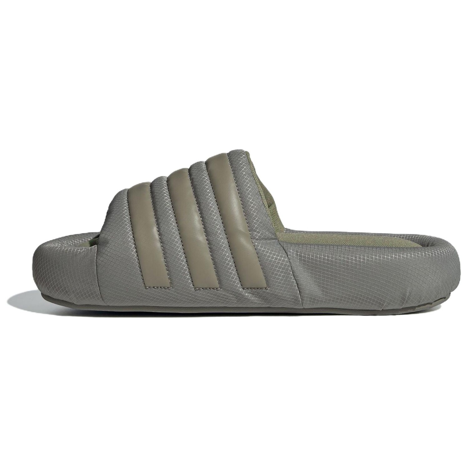 Шлепанцы Adilette унисекс серебристо-серые Adidas Originals