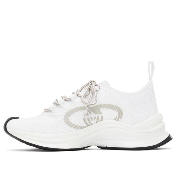 

Кроссовки run sneaker 'white' Gucci, белый