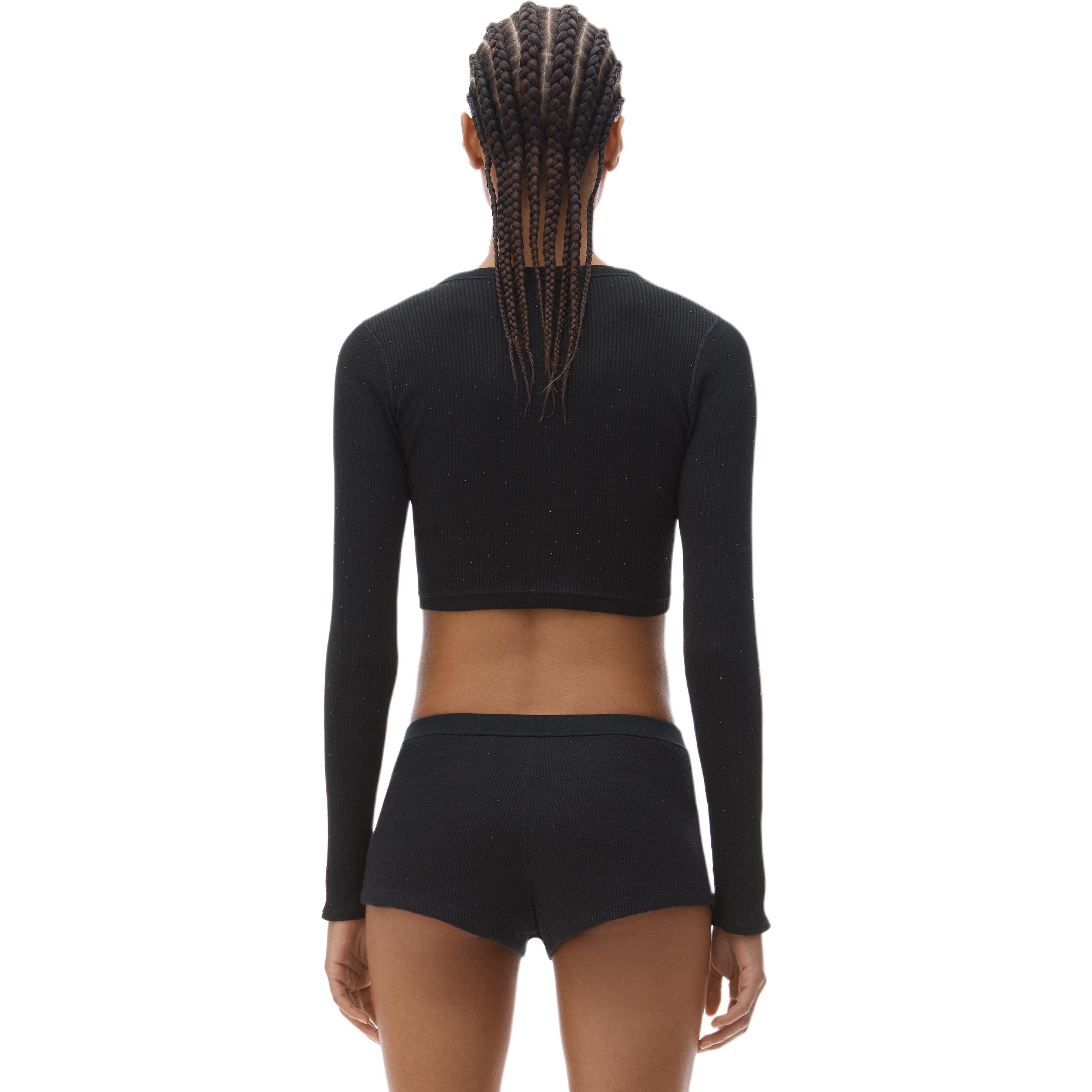 Alexander Wang Кроп-топ Bodywear для женщин черный — фото 4