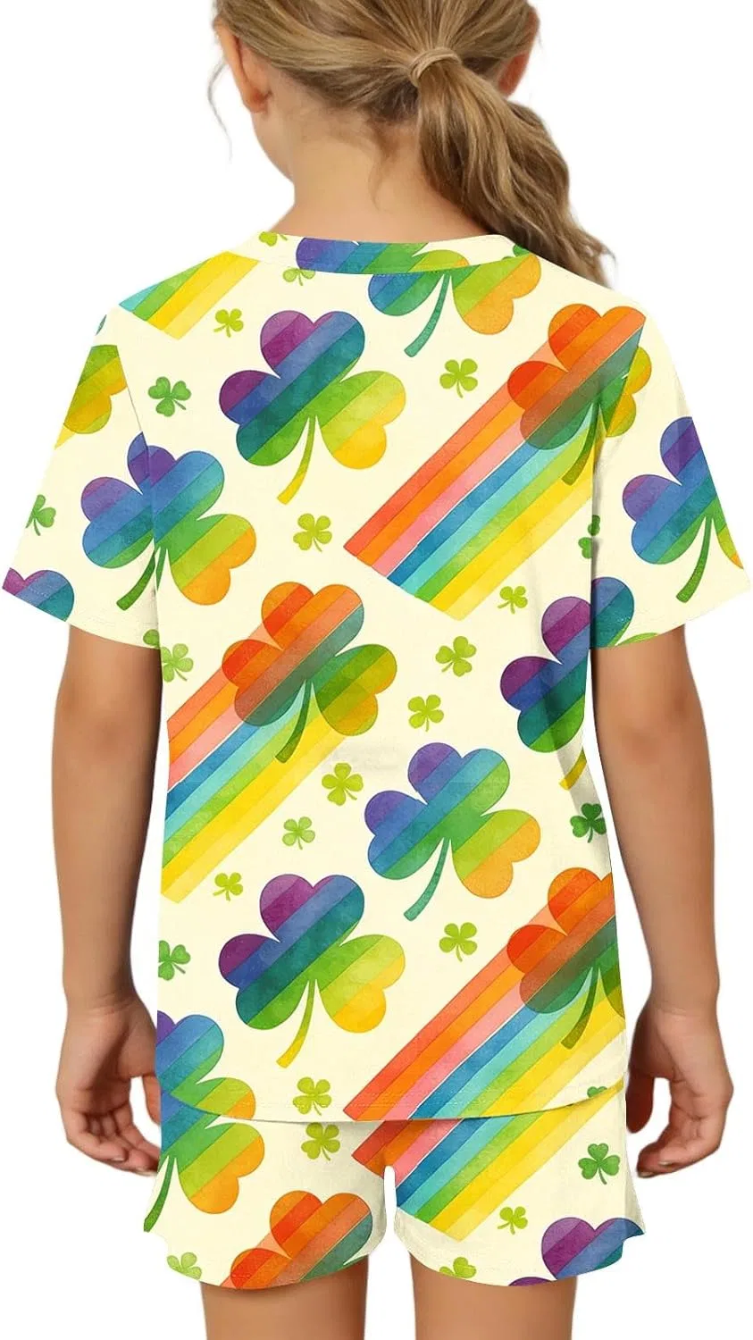 Детский спортивный костюм Zzalalana, 2 предмета, футболка и шорты, Multicolor2 — фото 2