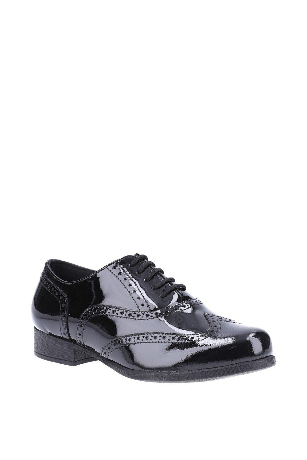 

Кожаные туфли Kada Senior Patent Hush Puppies, черный