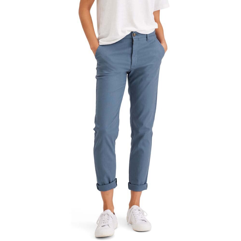 

Брюки Dockers Weekend Regular Slim Ankle Fit Chino, синий