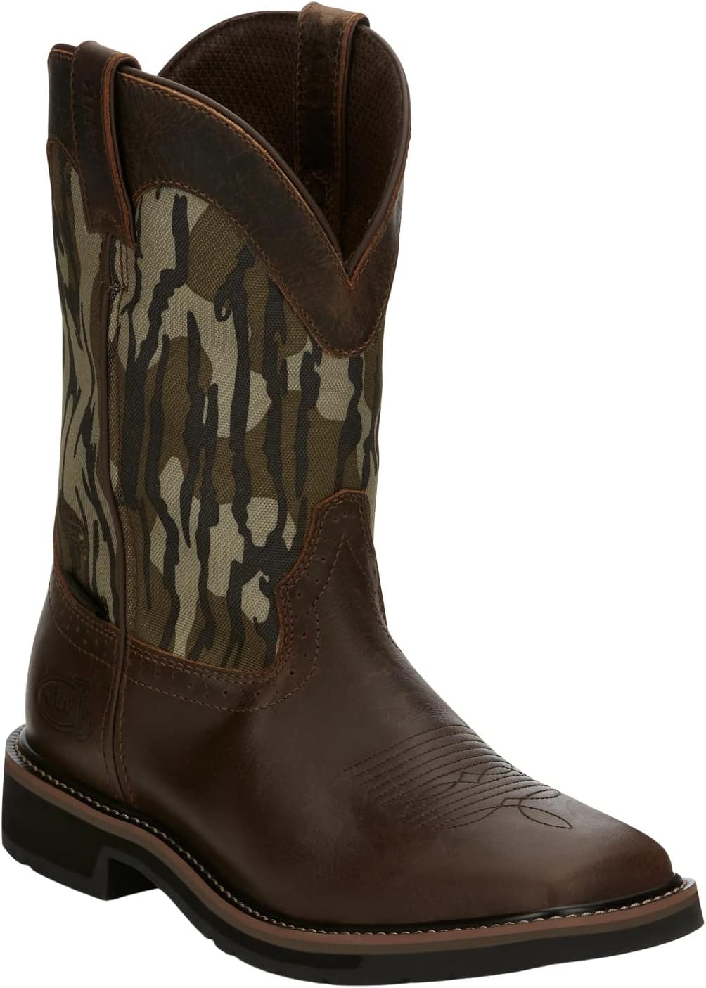 

Мужские водонепроницаемые рабочие ботинки Justin Trekker Western с мягким носком - Se4420, коричневый