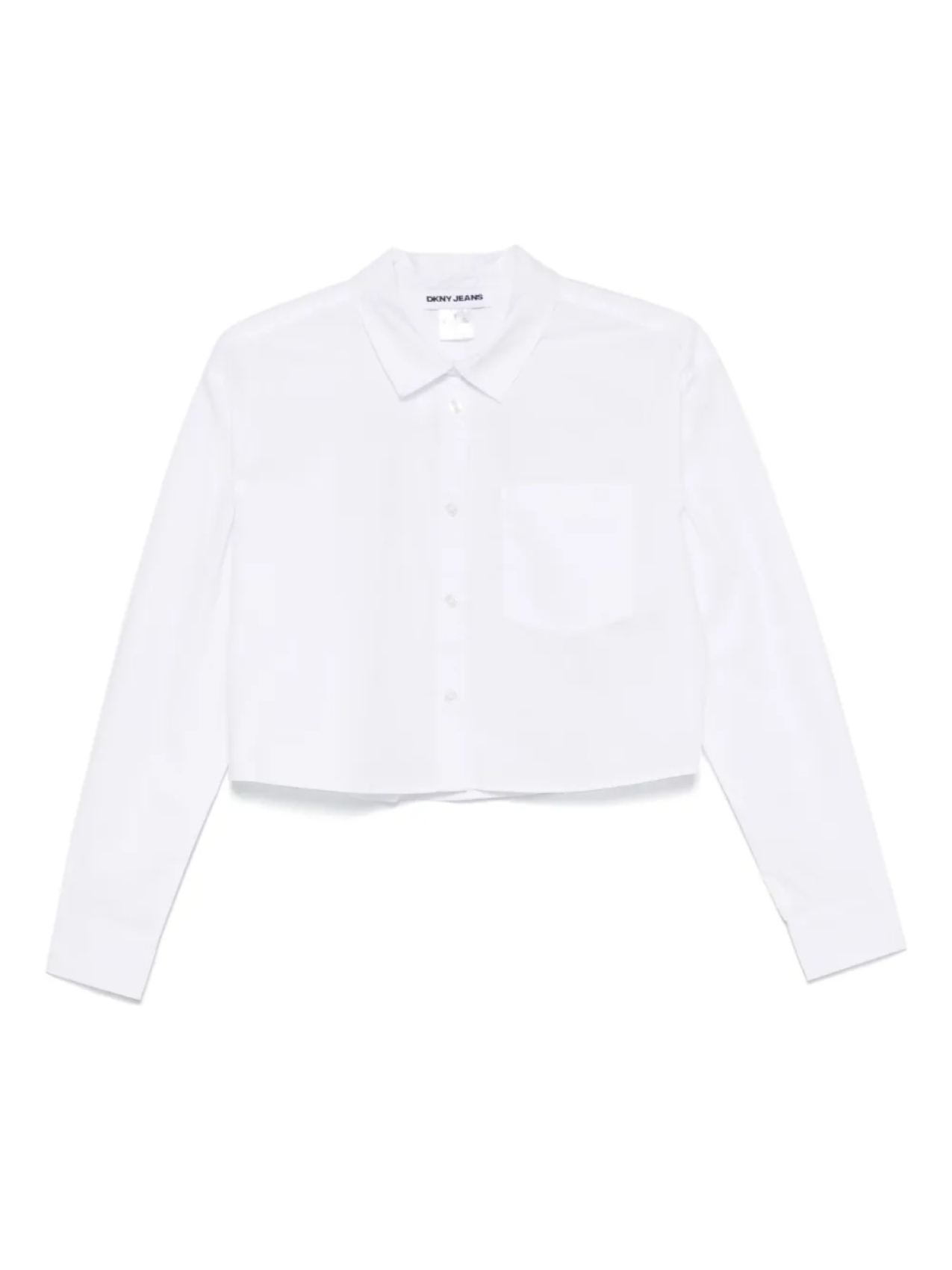 

Укороченная рубашка DKNY, белый