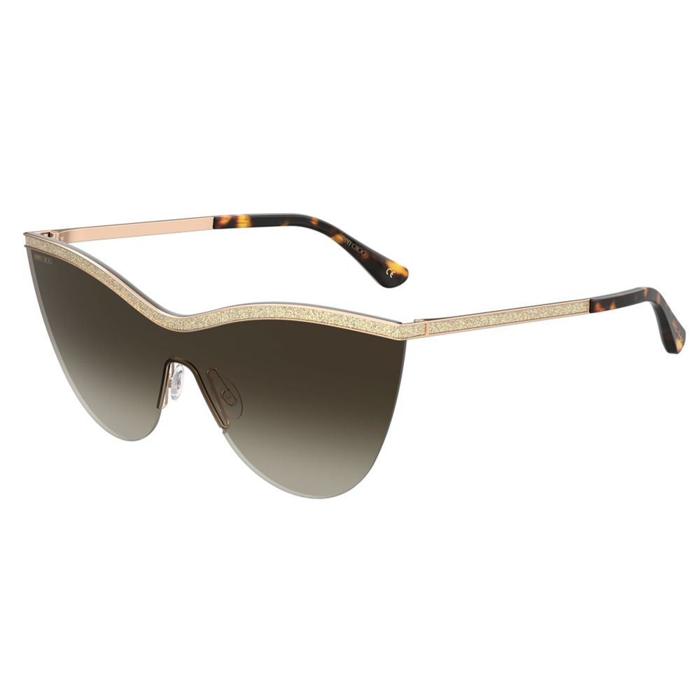 

Солнцезащитные очки из золотистого металла Jimmy Choo Eyewear