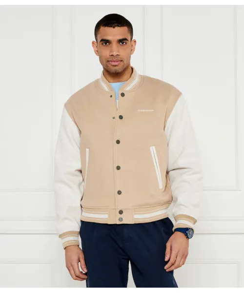 

Бомбер Regular fit Guess Jeans, бежевый