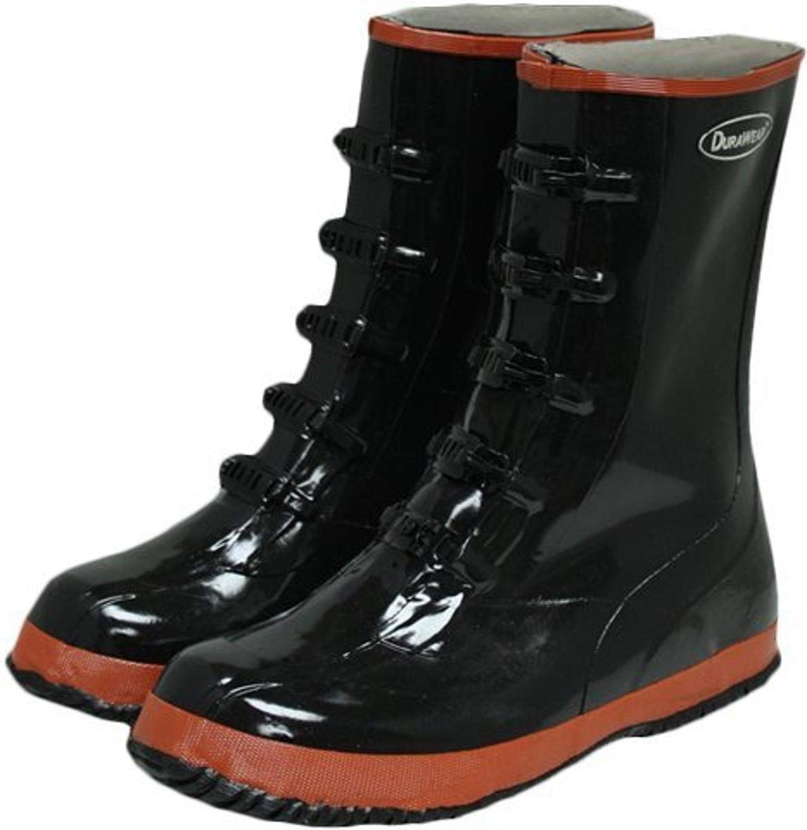 

Мужские арктические защитные ботинки Liberty DuraWear с резиновой тканевой подкладкой, 5 пряжек, размер 11, черные No Brand