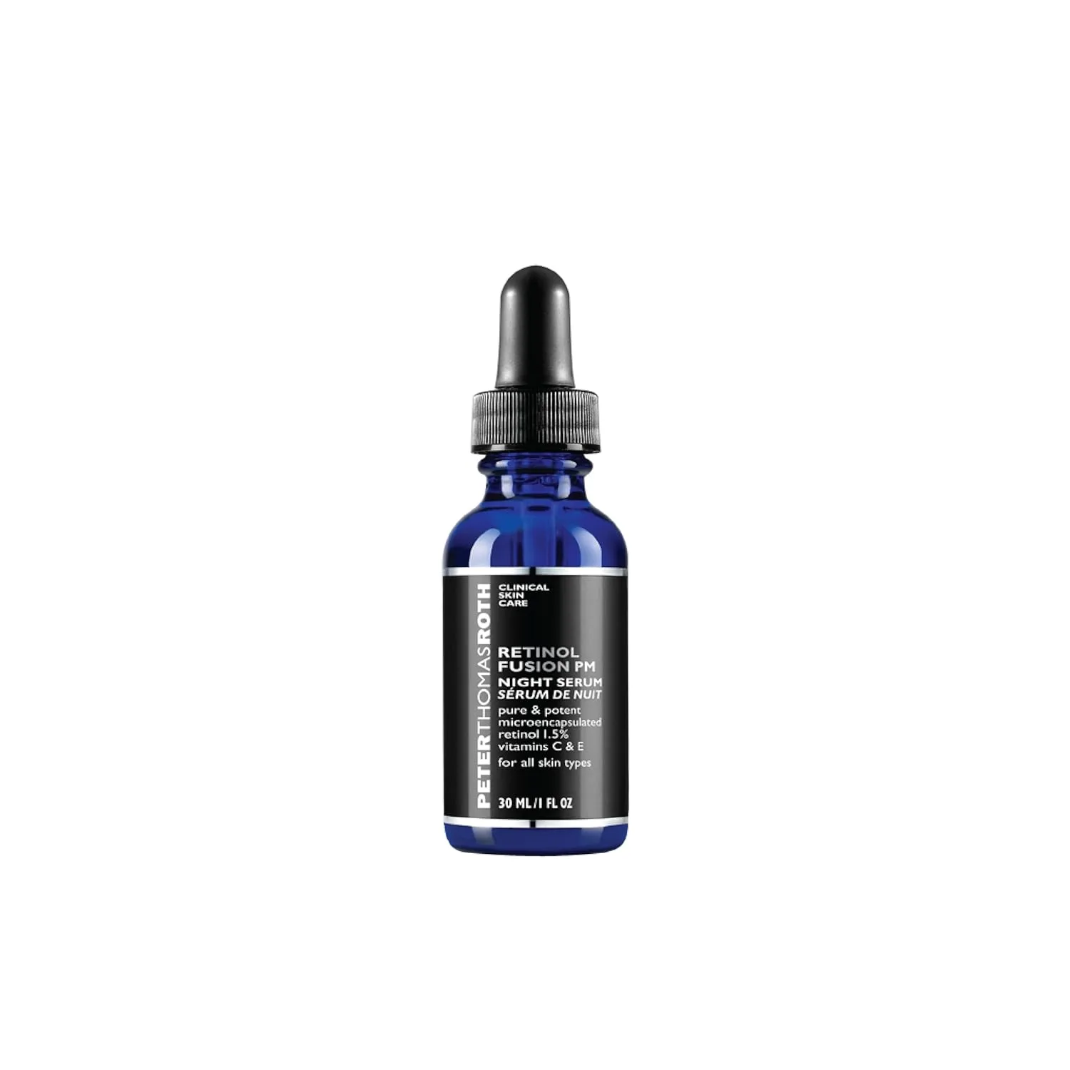 Сыворотка Peter Thomas Roth — Retinol Fusion PM Ночная , увлажняющая ретиноловая для лица, , % микрокапсулированный