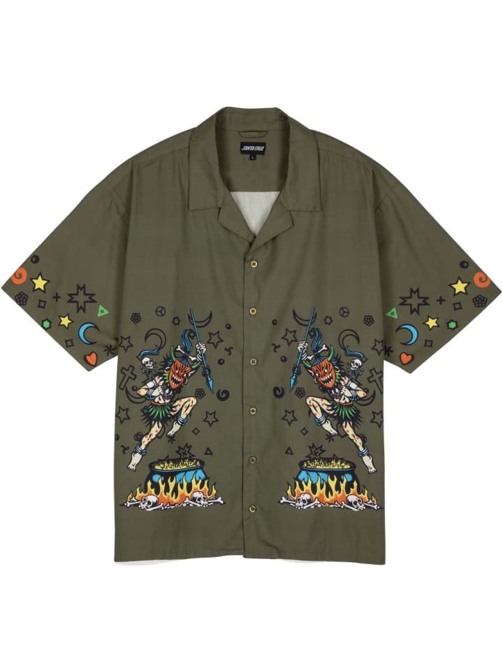 

Футболка Salba Resurrection Shirt зеленого цвета Santa Cruz, Зеленый, Футболка Salba Resurrection Shirt зеленого цвета Santa Cruz