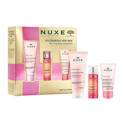 NUXE Very Rose Set Крем для рук, 50 мл + Гель для душа, 100 мл + Парфюмированная вода, 30 мл — фото 2