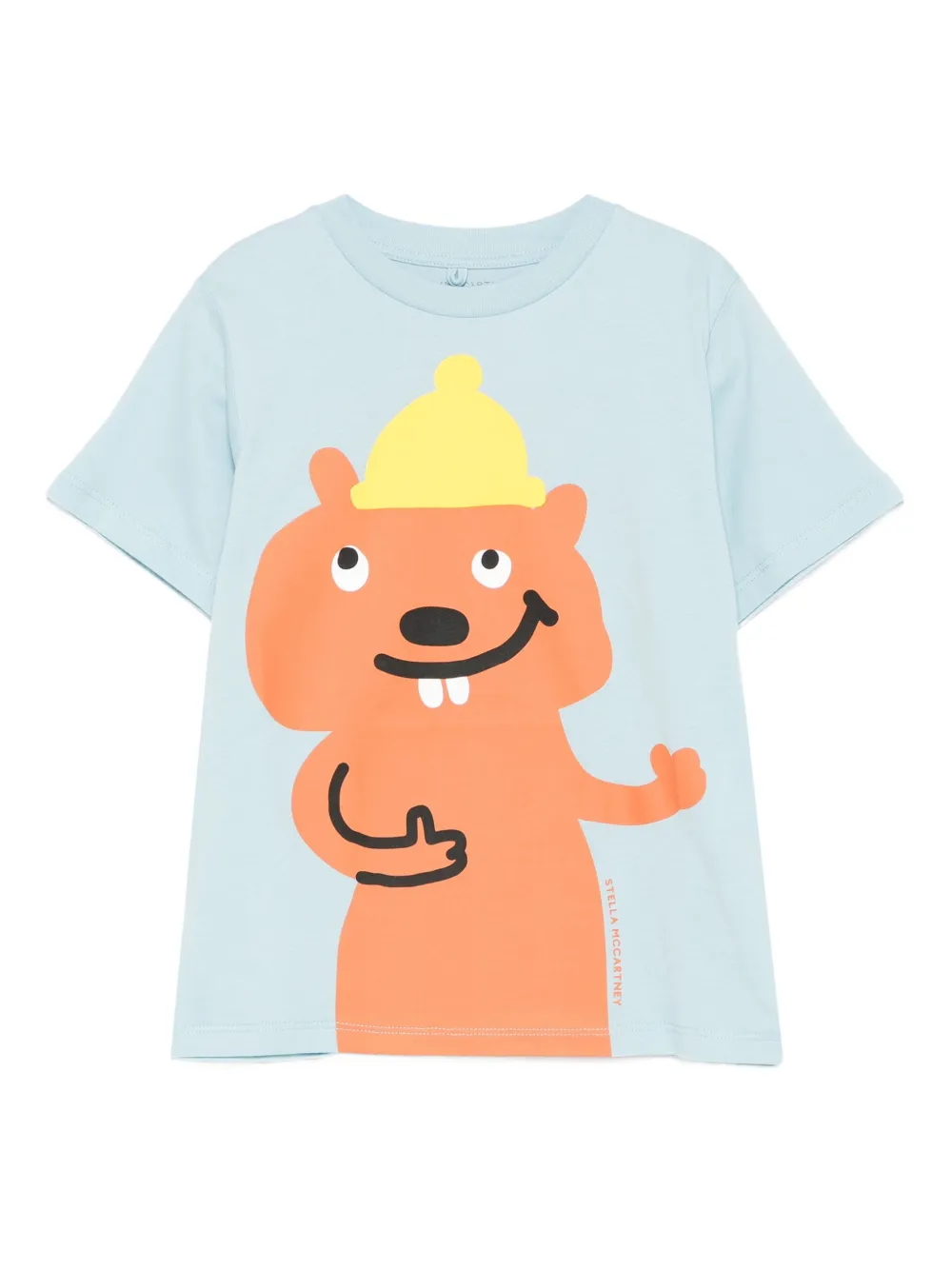 

Футболка с принтом Stella McCartney Kids, синий