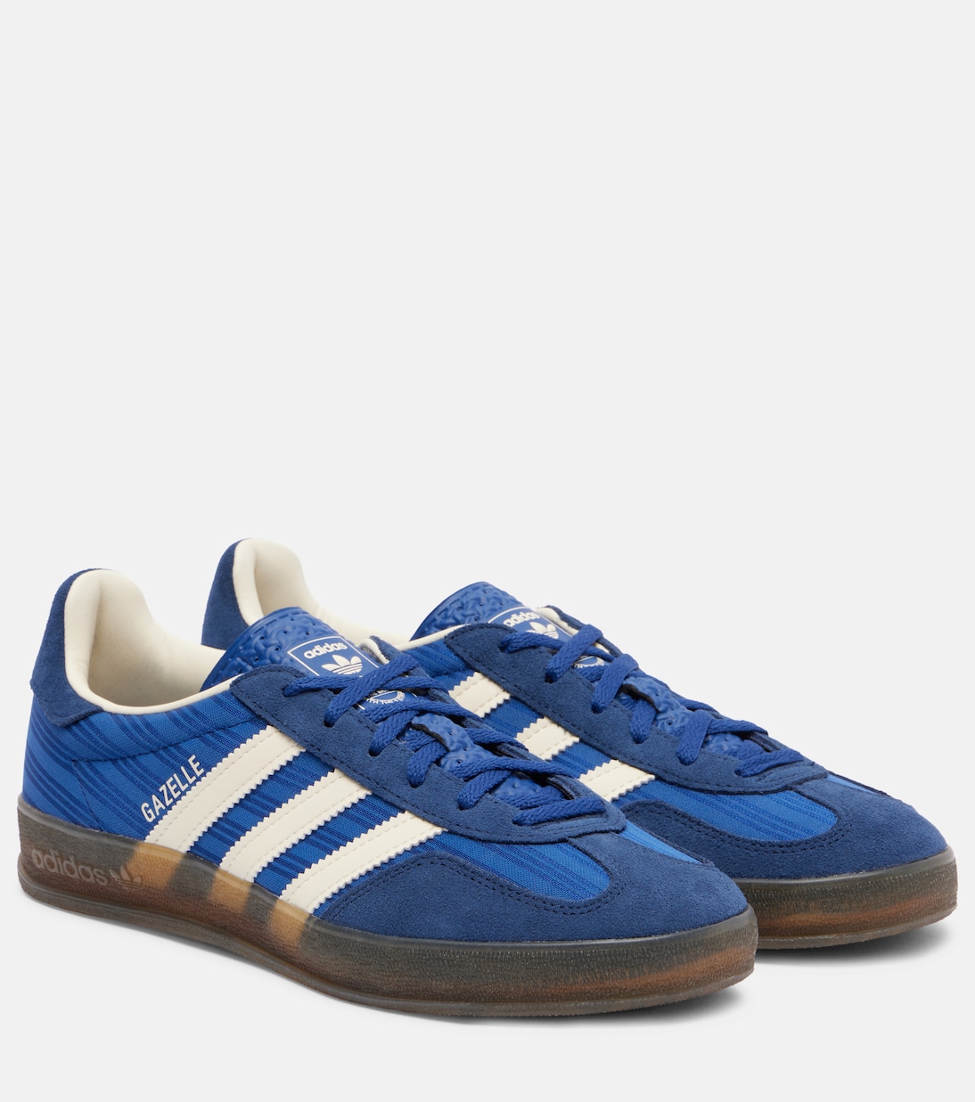Gazelle Кроссовки с отделкой из замши Indoor Adidas, Victory Blue/Night Indigo