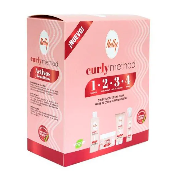 

Лечение вьющихся волос Kit Curly Method Nelly, 1 UD