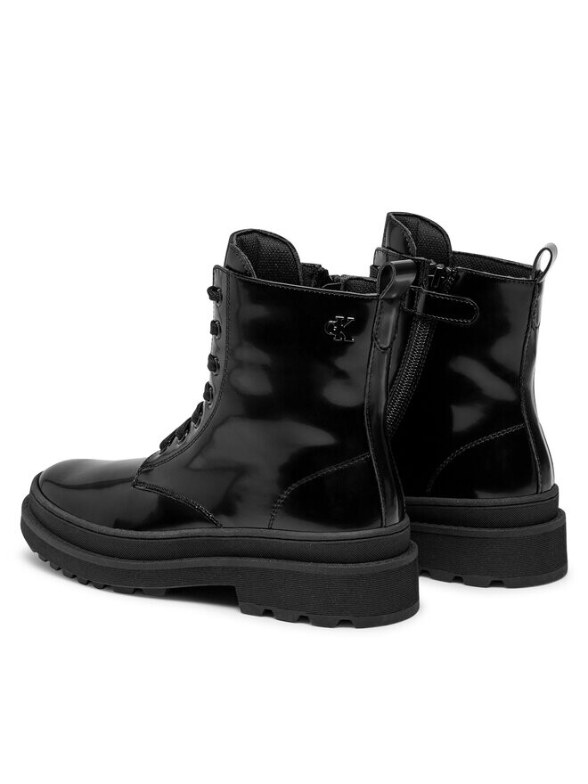 Ботильоны на шнуровке Calvin Klein Jeans Lace-Up Bootie V4A5-81031-1453 S, черный — фото 3