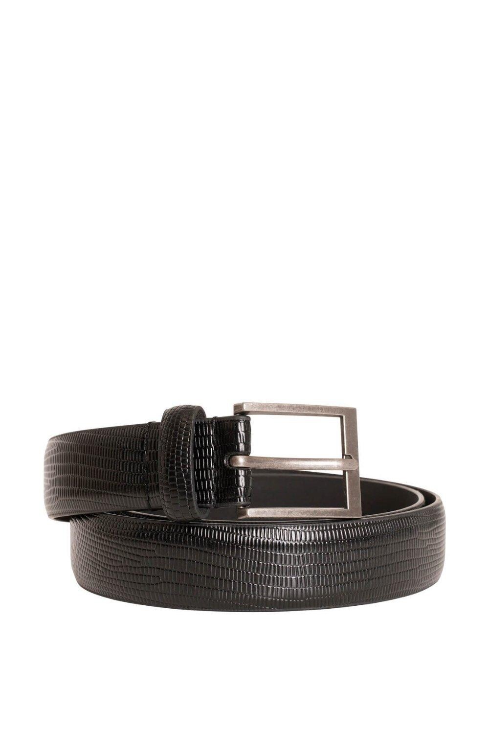

Ремень из искусственной кожи Barneys Originals, черный