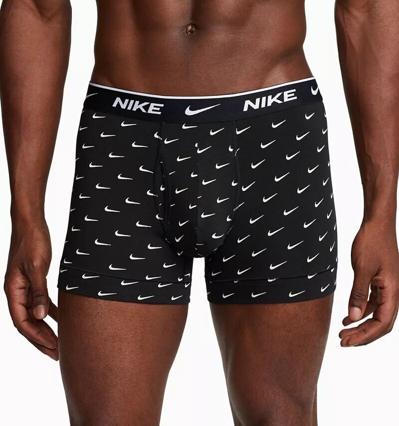 

Мужские хлопковые эластичные плавки Nike Dri-FIT Essential — набор из 3 штук