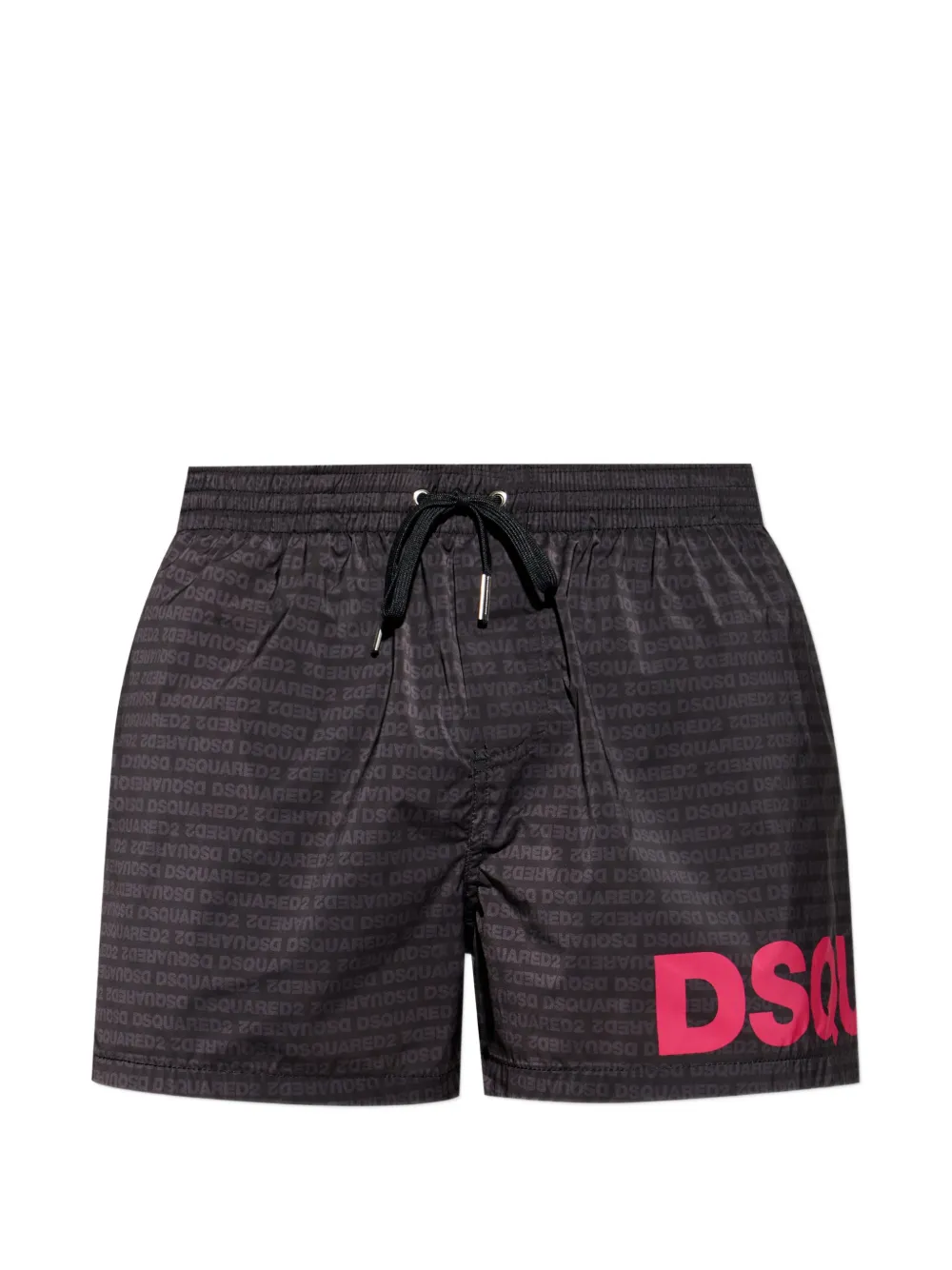 

Плавательные шорты с логотипом Dsquared2, черный