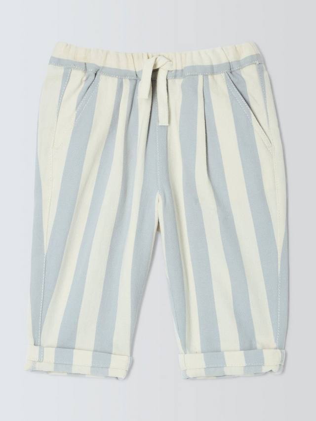 

Детские брюки в полоску John Lewis , цвет Cream/Navy Stripe
