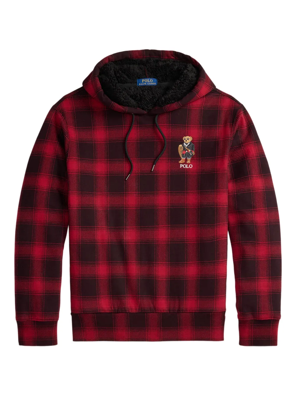 

Худи в клетку POLO RALPH LAUREN, красный