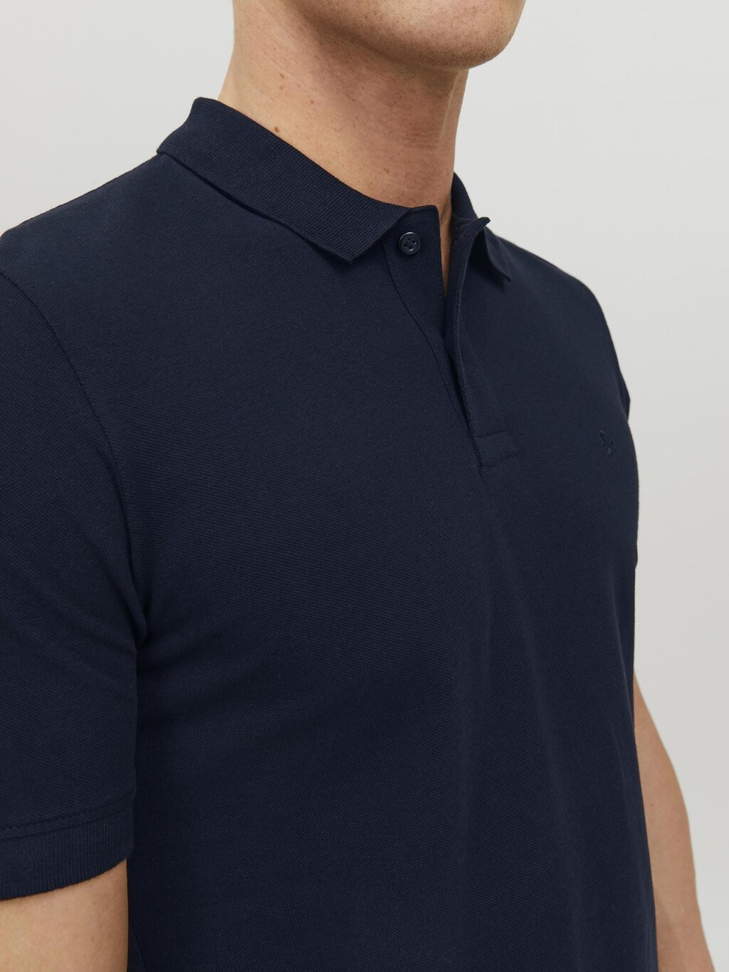 

Рубашка-поло Jack & Jones, темно-синий Jjebasic