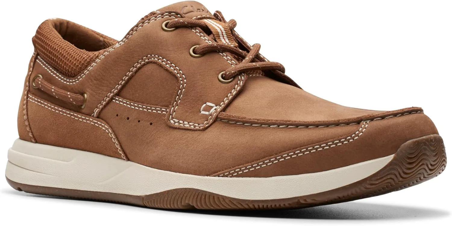 Мужские лоферы Clarks Sailview с шнуровкой
