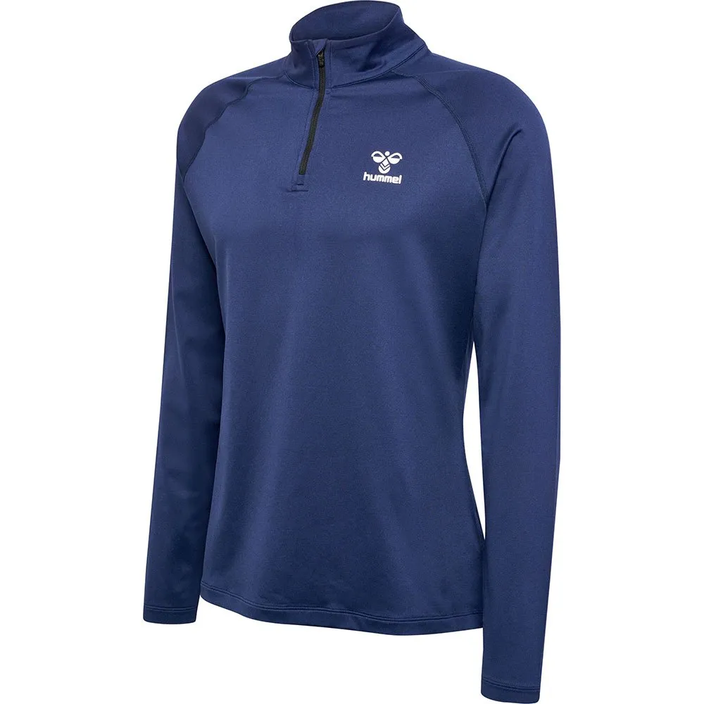 

Толстовка Hummel Sprint half zip, синий