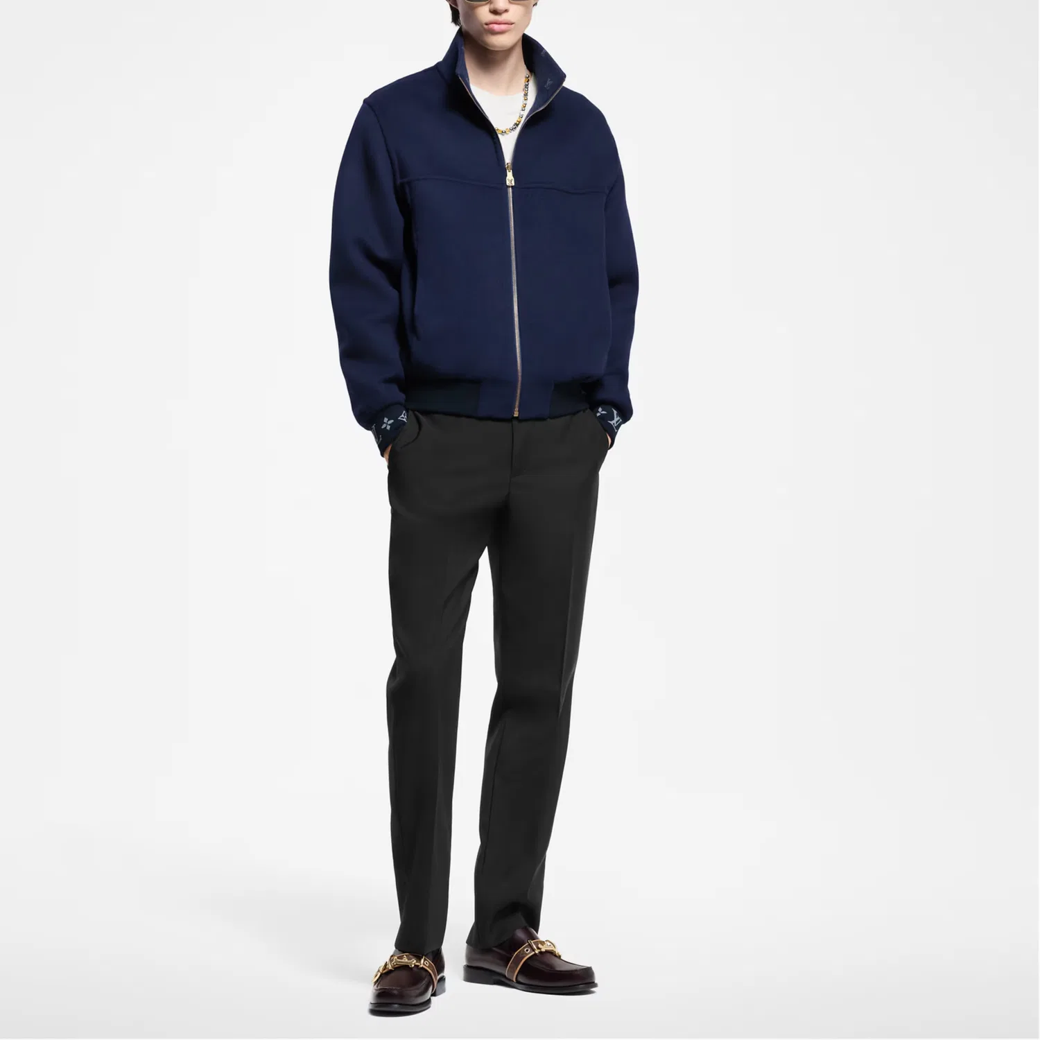 Куртка двусторонняя LOUIS VUITTON Marine Blue — фото 3