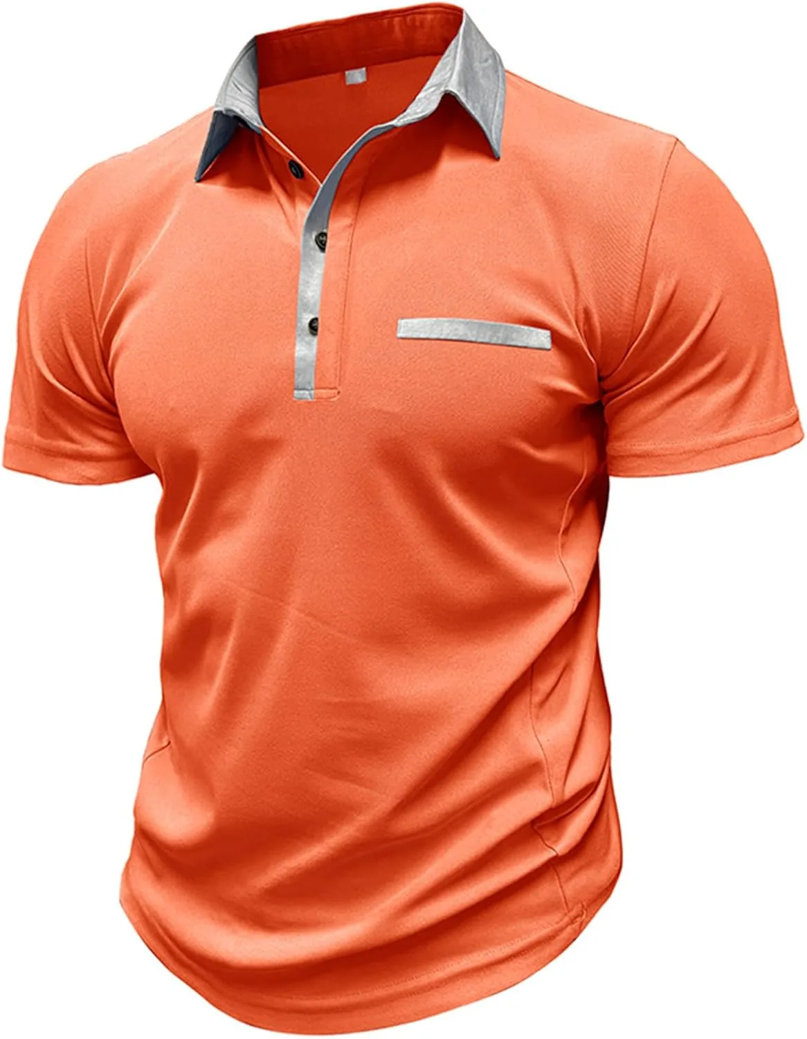 Мужская футболка с коротким рукавом Casual Slim Fit — фото 2