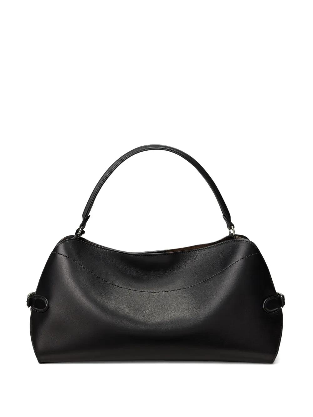 

Кожаная сумка на плечо Ralph Lauren Collection, черный