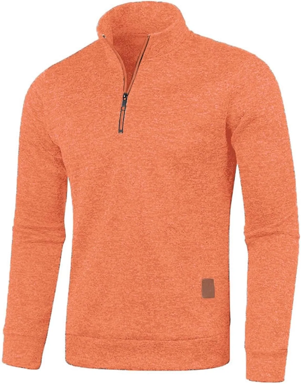 

Свитер для мужчин Classic Quarter Zip Pullover, теплый, Slim Fit