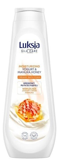 

Кремовый лосьон для ванны - увлажняющий йогурт и мед манука 900мл Luksja, Silk Care