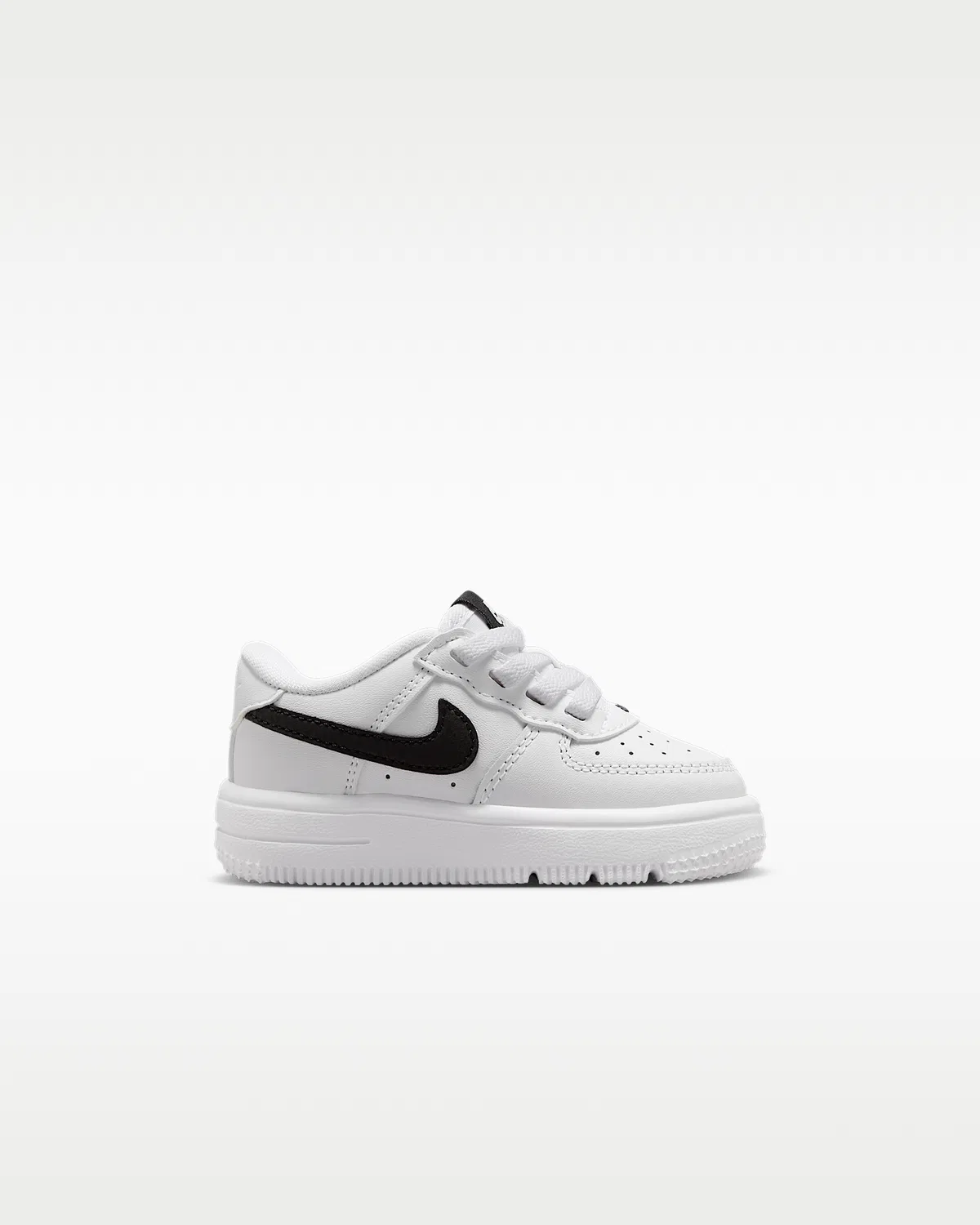 Кроссовки Nike Force 1 Low EasyOn для малышей, White/Black — фото 3