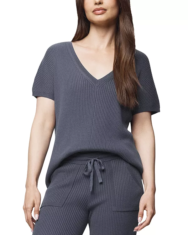 

Свитер Georgie с V-образным вырезом Splendid, синий